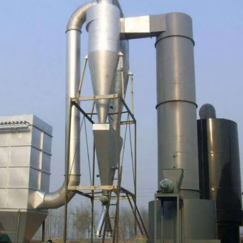 Titanium dioxide drying, application of flash dryer